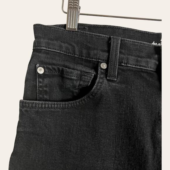 7 For All Mankind Men’s The Straight Black Five Pocket Denim Jeans Size 31 - Picture 10 of 13